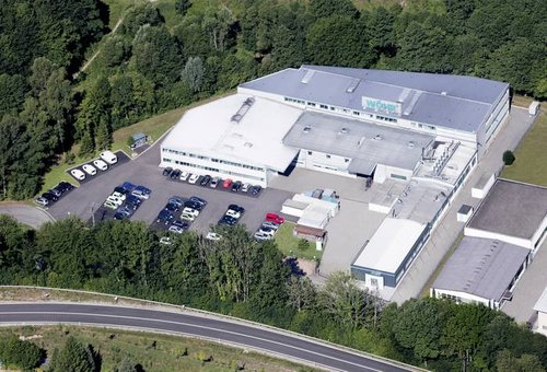 Aerial view plant 1 in D-75339 Höfen/Enz